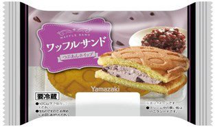 ワッフルサンド（つぶあんホイップ）