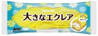 大きなエクレア（レモンクリーム＆ホイップ）