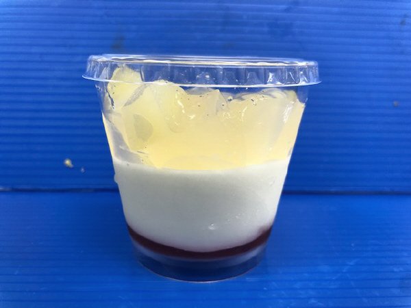 桃とライチのパンナコッタ