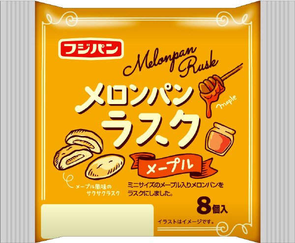 メロンパンラスク　メープル