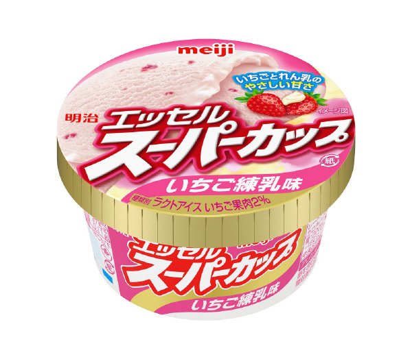 エッセルスーパーカップいちご練乳味