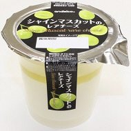 シャインマスカットのレアチーズ