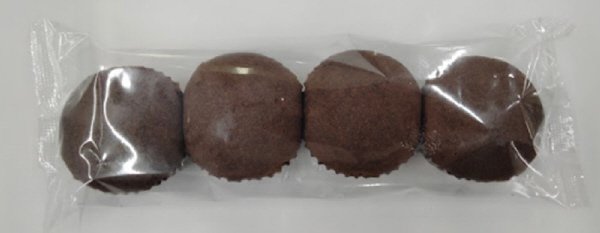 冷たいチョコ蒸しパン