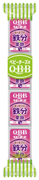 おいしく健康プラスベビーチーズ　チーズＤＥ鉄分