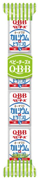 おいしく健康プラスベビーチーズ　チーズＤＥカルシウム