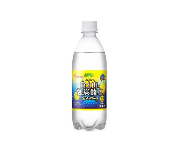 富士山の強炭酸水レモン　500ml
