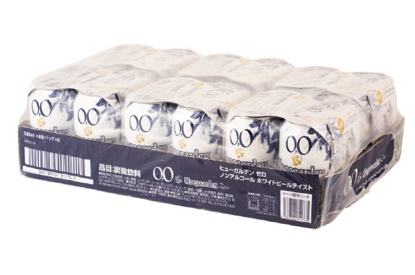 ヒューガルデンゼロ　３３０ｍｌ缶