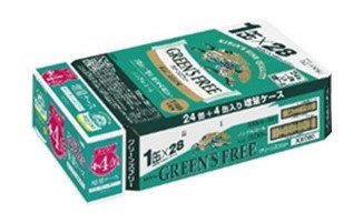 キリン　グリーンズフリー増量ケース（予約受注品）
