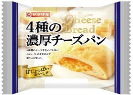 ４種の濃厚チ－ズパン