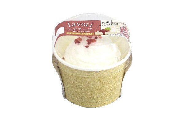 レアチーズ～苺ソース入り～