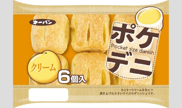 ポケデニ　クリーム６個入