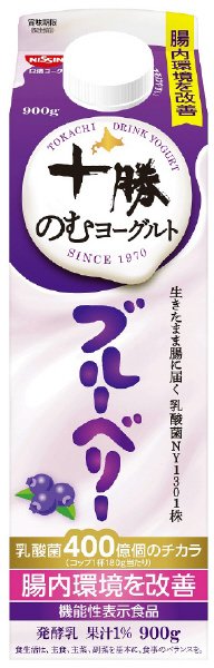 十勝のむヨーグルト　ブルーベリー