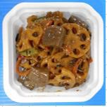 蓮根とこんにゃく炒め