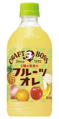 サントリー　クラフトボス　フルーツオレ　５００ｍｌペット