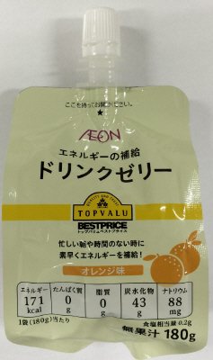 ベストプライス エネルギーの補給ドリンクゼリー