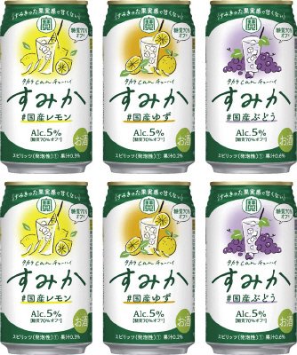 タカラすみか３種６缶セット