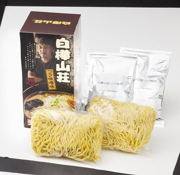 白樺山荘２食生麺コク味噌味