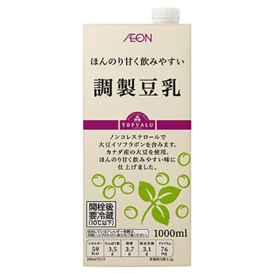 調製豆乳