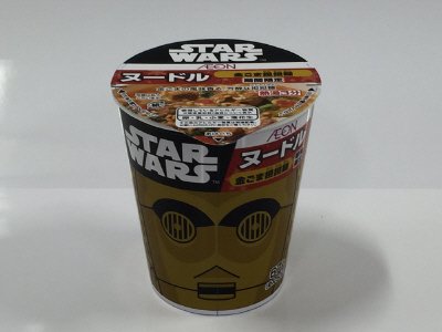 スターウォーズヌードル　金ゴマ坦坦麺