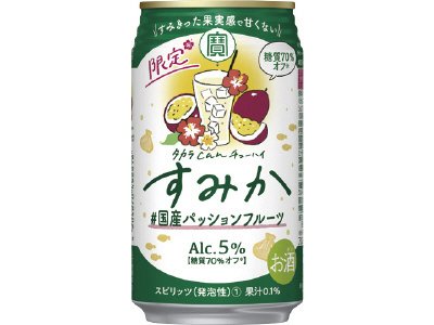 タカラｃａｎチューハイ「すみか」＜＃国産パッションフルーツ＞３５０ＭＬ