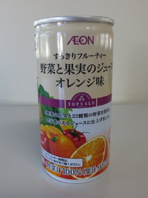 野菜と果実のジュース　オレンジ味