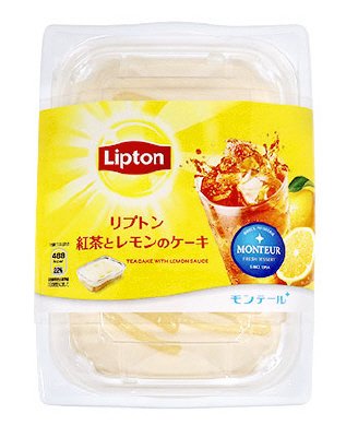 リプトン・紅茶とレモンのケーキ