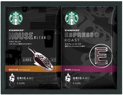 スターバックス　オリガミ　パーソナルドリップ　コーヒーギフト