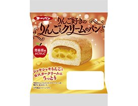 りんご好きのりんごとクリームのパン