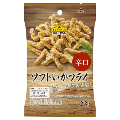 【初回生産後】辛口ソフトいかフライ