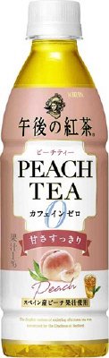 午後の紅茶　カフェインゼロ　ピーチティー