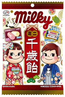 ミルキーミニ千歳飴袋