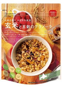 日食 玄米と五穀のグラノーラ
