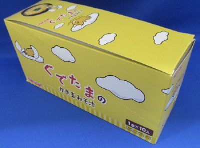 ぐでたまのかき玉みそ汁