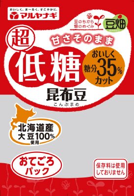 豆畑　おてごろパック　超低糖昆布豆