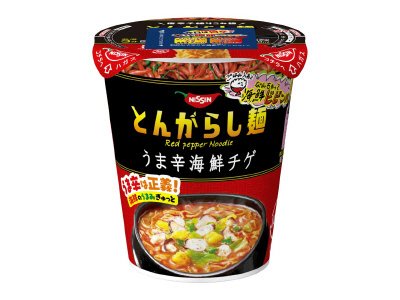 日清のとんがらし麺　うま辛海鮮チゲ