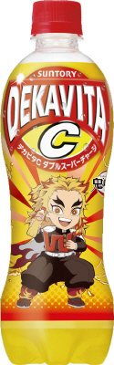 サントリー　デカビタＣ　ダブルスーパーチャージ　５００ｍｌ　ペット　鬼滅ラベル