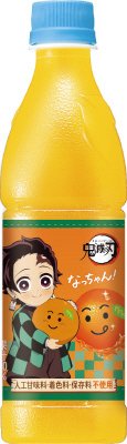 サントリー　なっちゃん　オレンジ　４２５ｍｌペット　鬼滅ラベル
