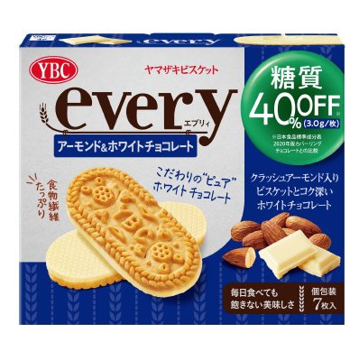 エブリィ　アーモンドビスケット＆ホワイトチョコレート