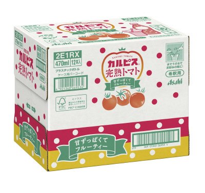 「カルピス（Ｒ）完熟トマト」