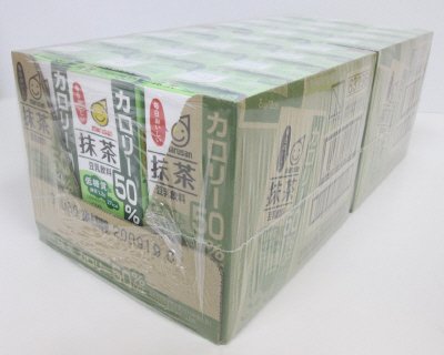 豆乳飲料　抹茶カロリー５０％ＯＦＦ