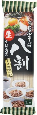 出石そば　八割