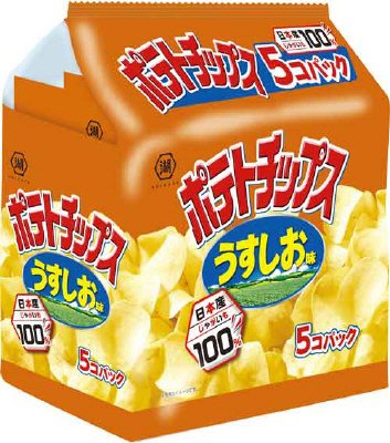 ポテトチップスうすしお味