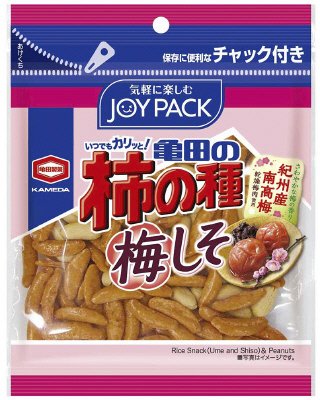 亀田の柿の種梅しそ