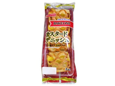 カスタードデニッシュ（４）ＢＡＫＥＯＮＥ