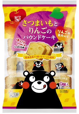 さつまいもとりんごのパウンドケーキ