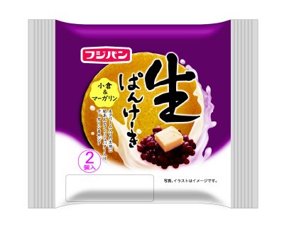 生ぱんけーき　小倉＆マーガリン