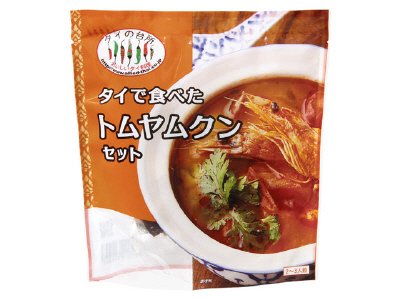 タイで食べた　トムヤムクンセット