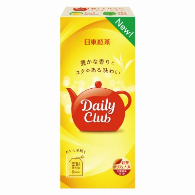 日東紅茶　デイリークラブティーバッグ８袋入