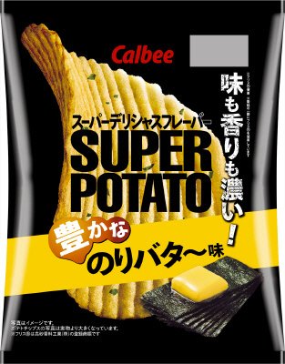 スーパーポテト豊かなのりバタ～味