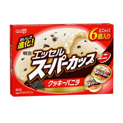 エッセルスーパーカップミニクッキーバニラ